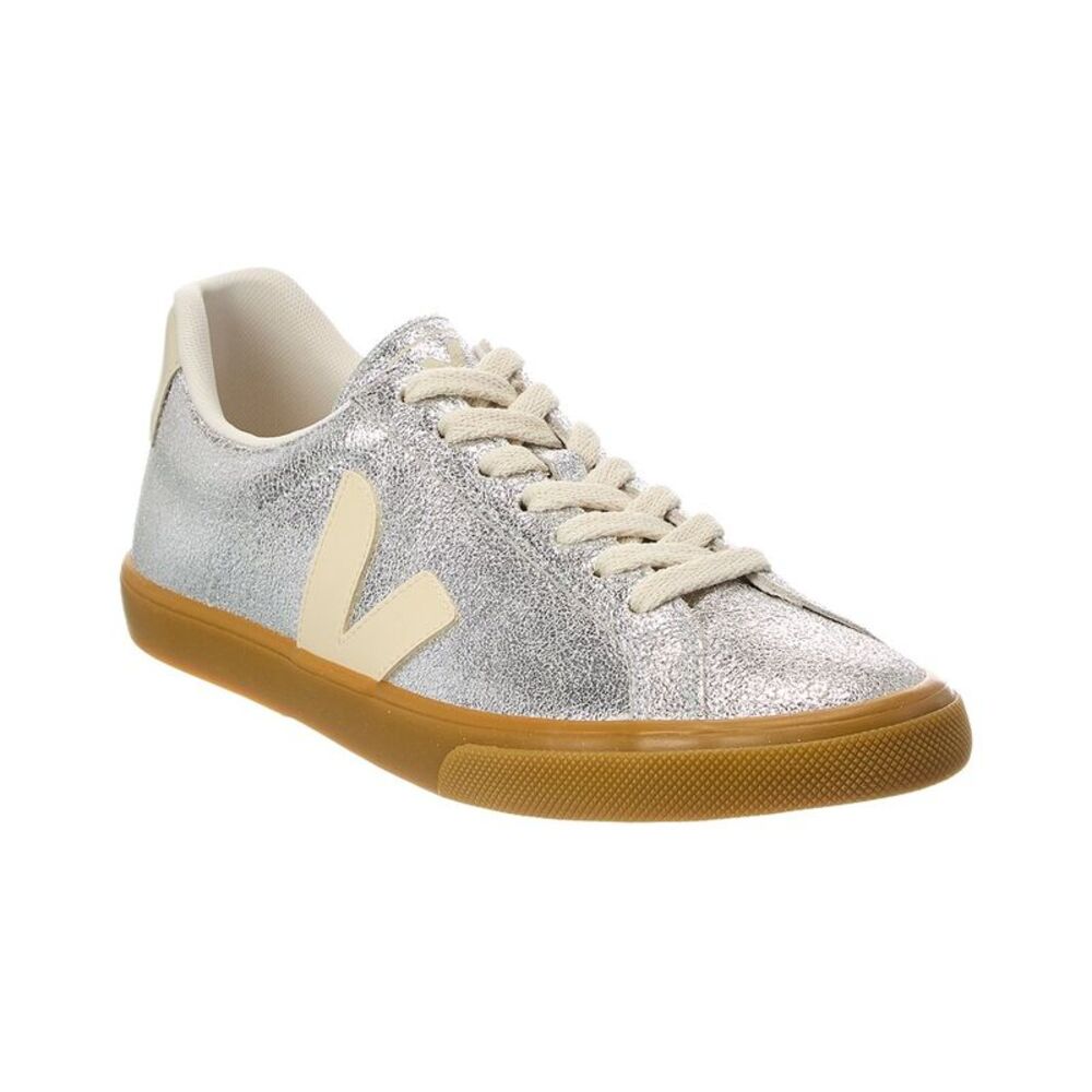 Veja Esplar Leather Sneaker, Silver